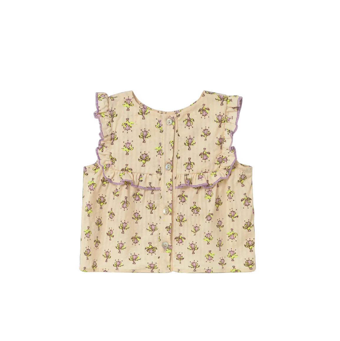 ARI INDIAN FLOWER PRINT BABY SET