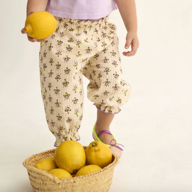 LINA INDIAN FLOWER PRINT BABY PANT