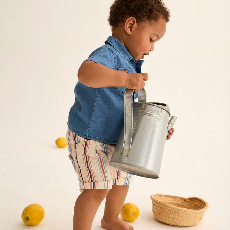 FOREST GALE DENIM BABY BUTTON DOWN