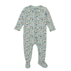 BABY FOOTED ONE-PIECE ONESIE - ONSEN CIRCUS