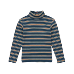 TURTLENECK - MARINE BLUE SCRAFFITO