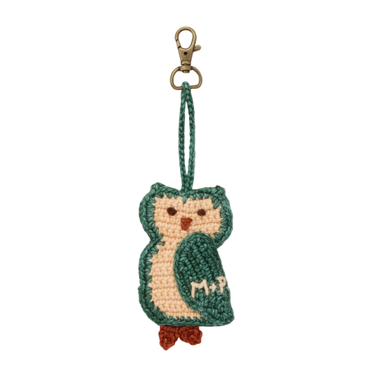 OWL BAG CHARM - BOUGH