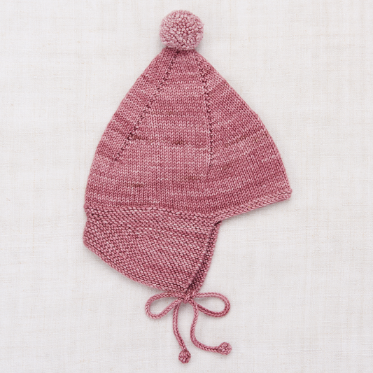 POINTY PEAK HAT - ANTIQUE ROSE