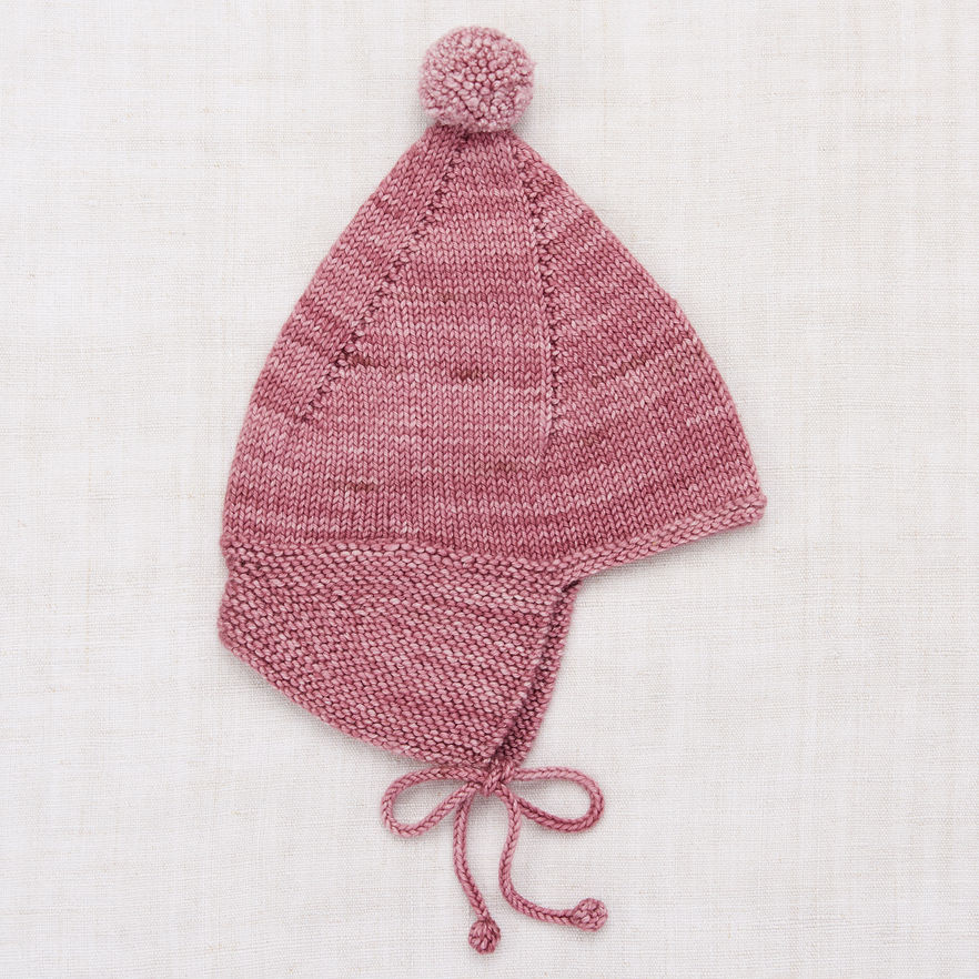 POINTY PEAK HAT - ANTIQUE ROSE