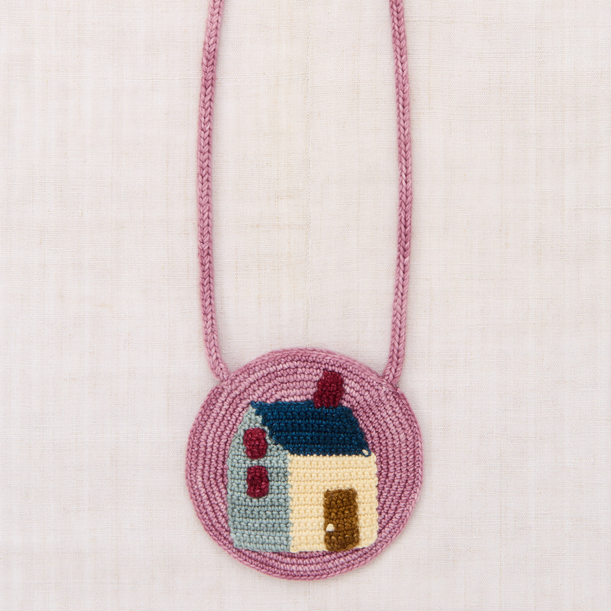 CIRCLE HOME BAG - ANTIQUE ROSE