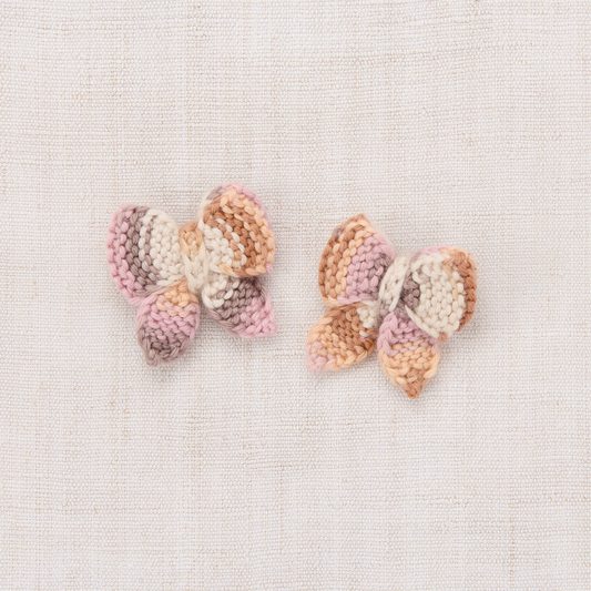 BABY PUFF BOW SET - MOCHI SPACE DYE