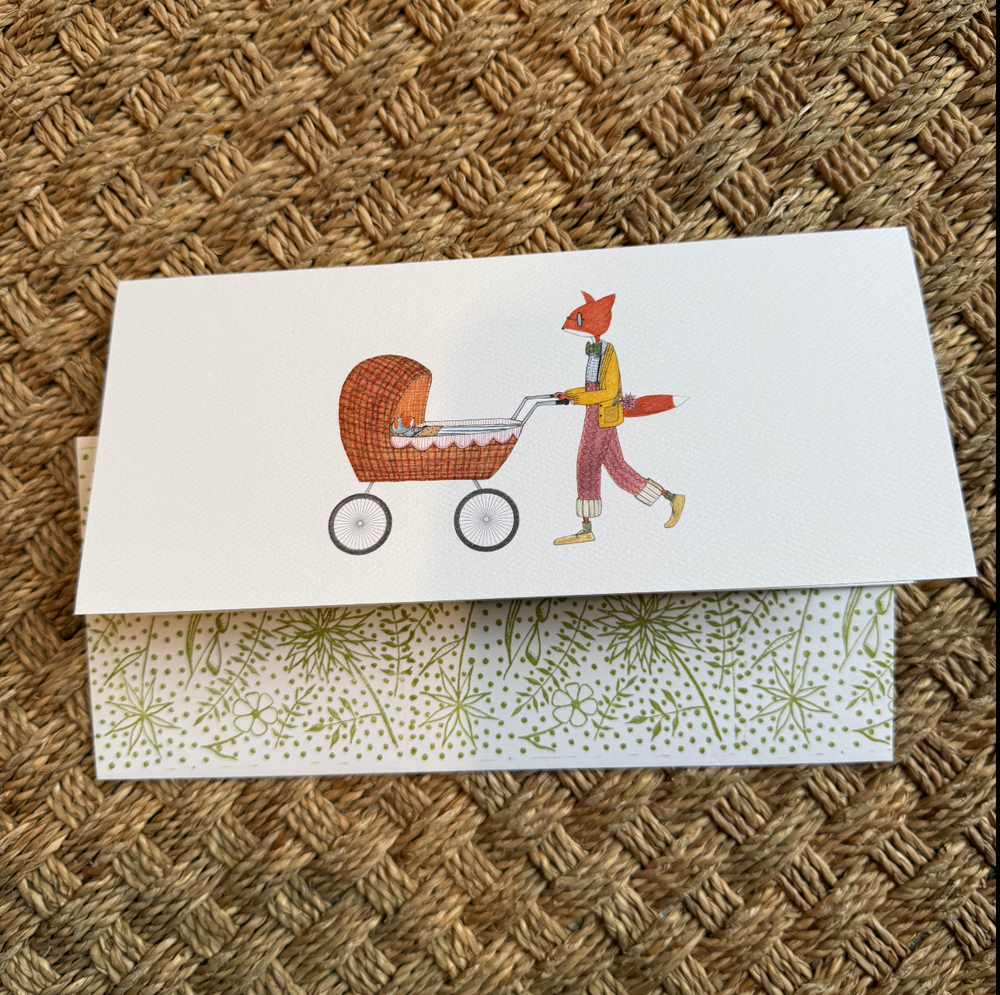 NEW ARRIVAL - FOX DAD & PRAM