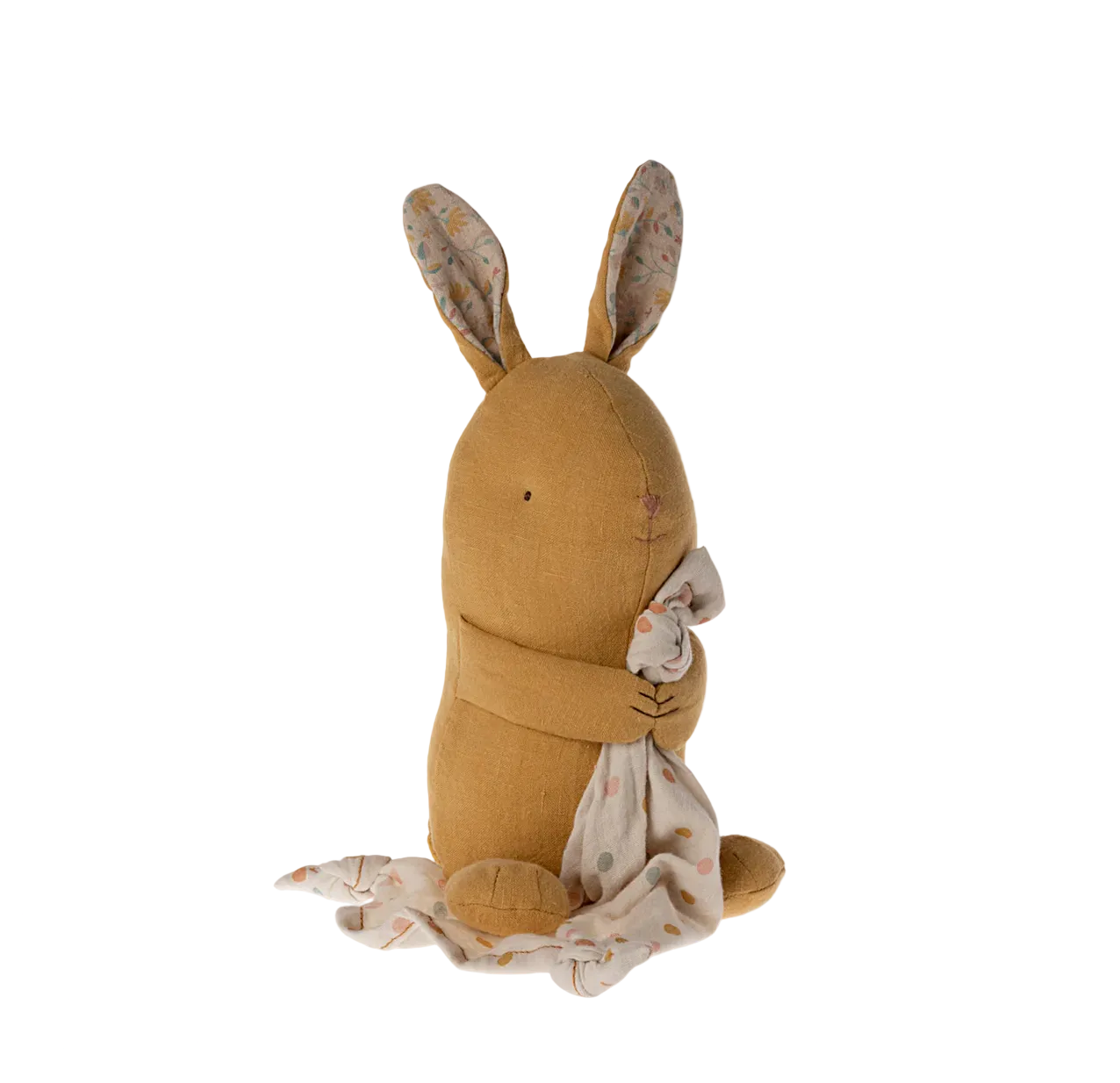 LULLABY BUNNY STUFFED ANIMAL - DUSTY YELLOW