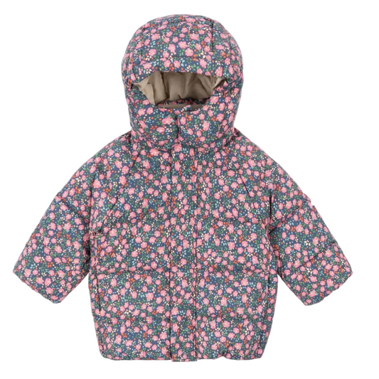 NUKA DEUX PUFFER JACKET - KYOTO FLOWERS