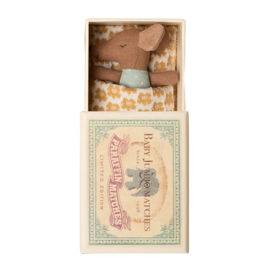 MAILEG LIMITED EDITION SLEEPY/WAKEY IN MATCHBOX - BOY