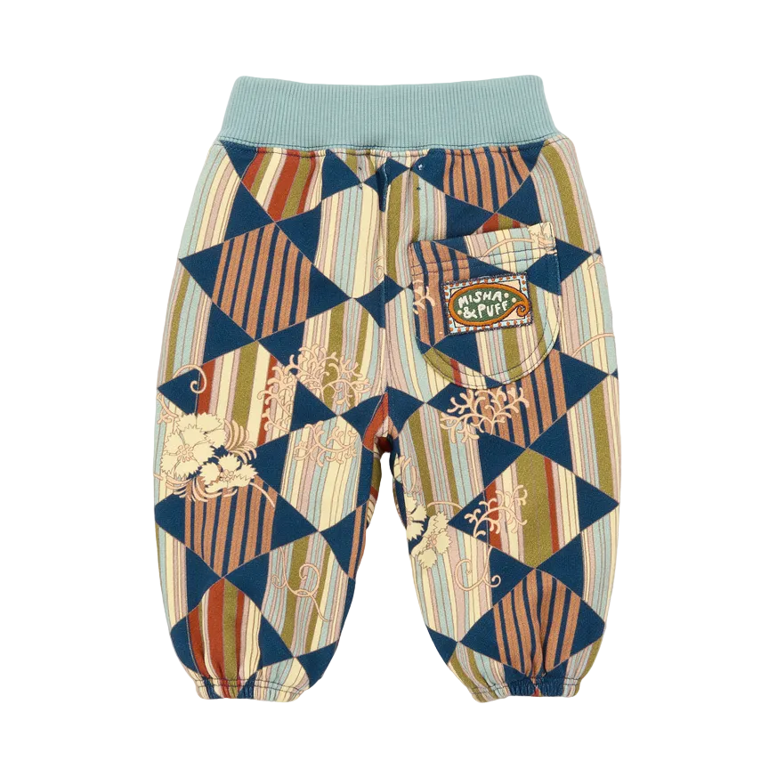 GYMCLASS JOGGER - MARINE BLUE TESSELLATION