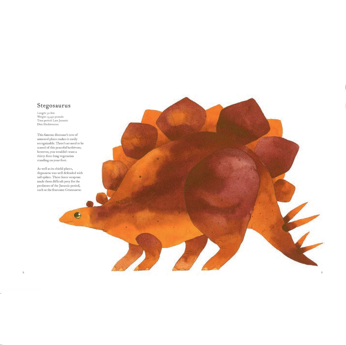 THE COLORFUL WORLD OF DINOSAURS