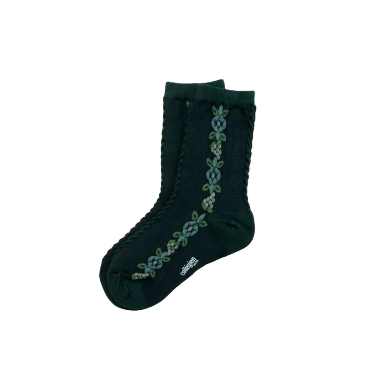 MAGNOLIA JACQUARD FLOWER ANKLE SOCK