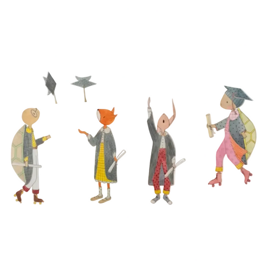 GRADUATION CARD - BOY TURTLE