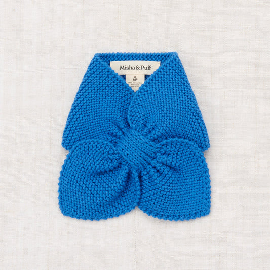 Misha and Puff Sledding Scarf blue