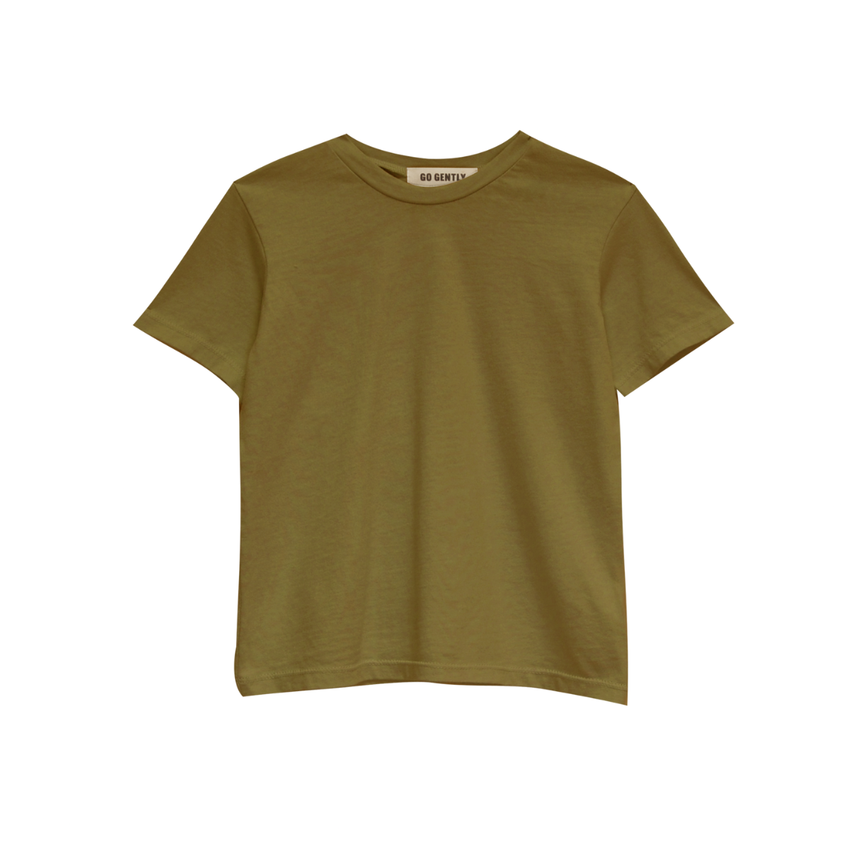 ORGANIC SOLID PEWTER GRAY TEE
