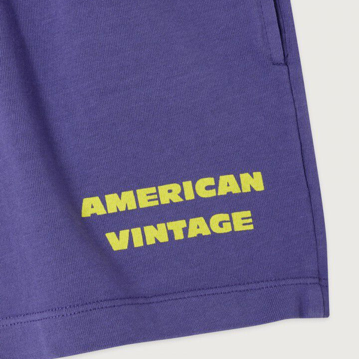 AMERICAN VINTAGE KIDS SHORTS GIXY - VINTAGE BLUEBERRY