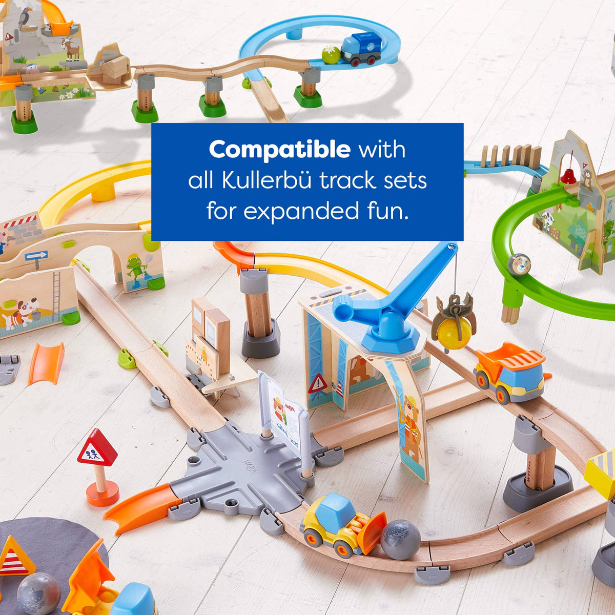 KULLERBU CONSTRUCTION ZONE PLAY TRACK SET