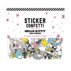 HELLO KITTY & FRIENDS, TOGETHER FOREVER CONFETTI STICKERS