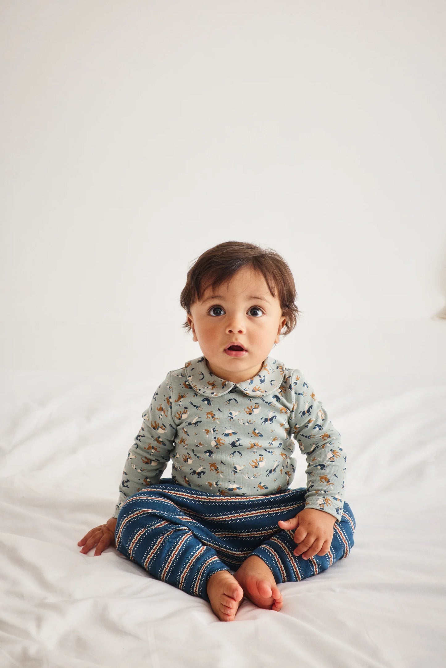 BABY GUS PANT - MARINE BLUE