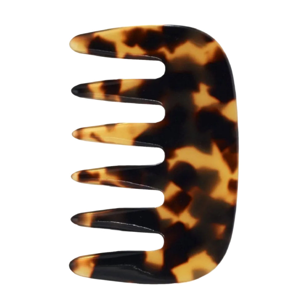 DARK TORTISE WIDE POCKET COMB