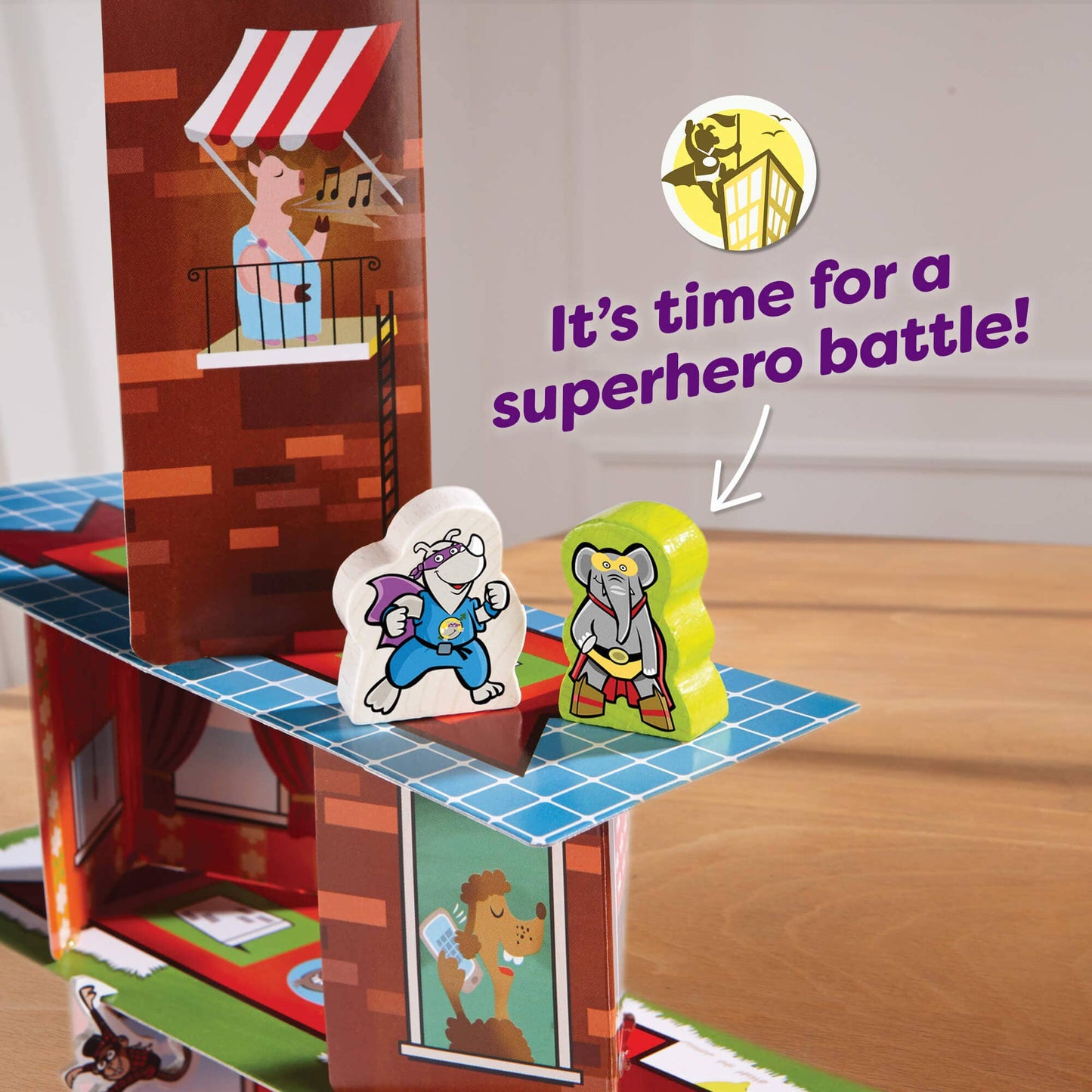 RHINO HERO - SUPER BATTLE STACKING GAME