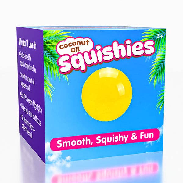 COCONUT OIL SQUISHY BALL