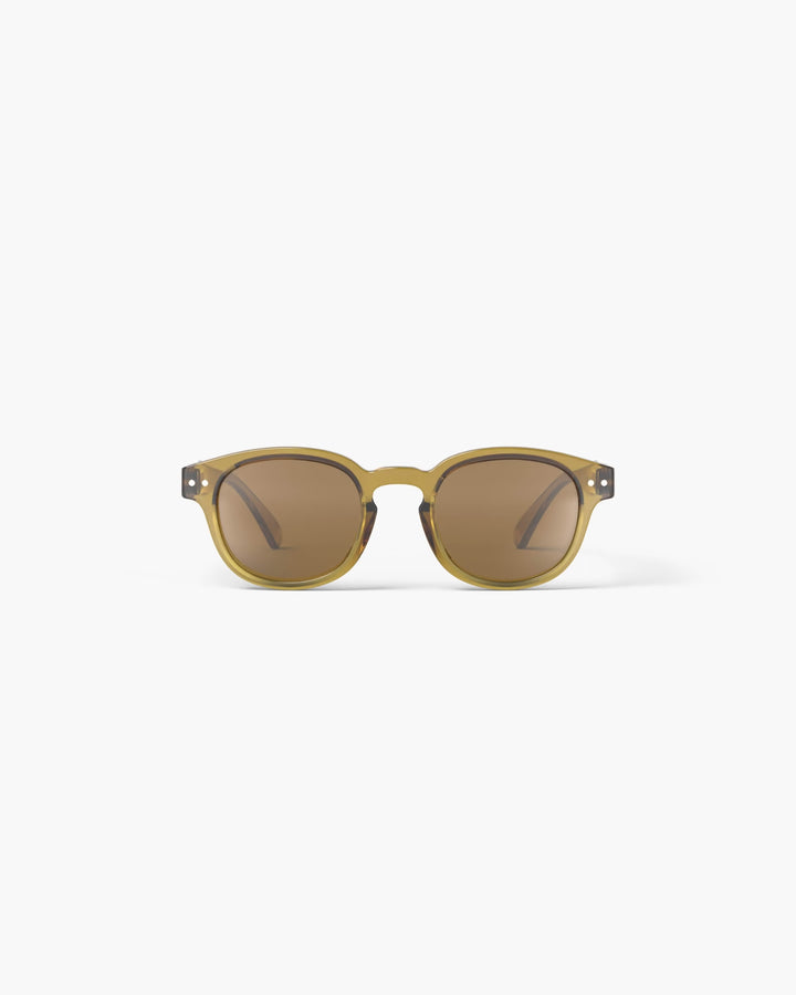 IZIPIZI POLORIZED SUNGLASSES - GOLDEN GREEN
