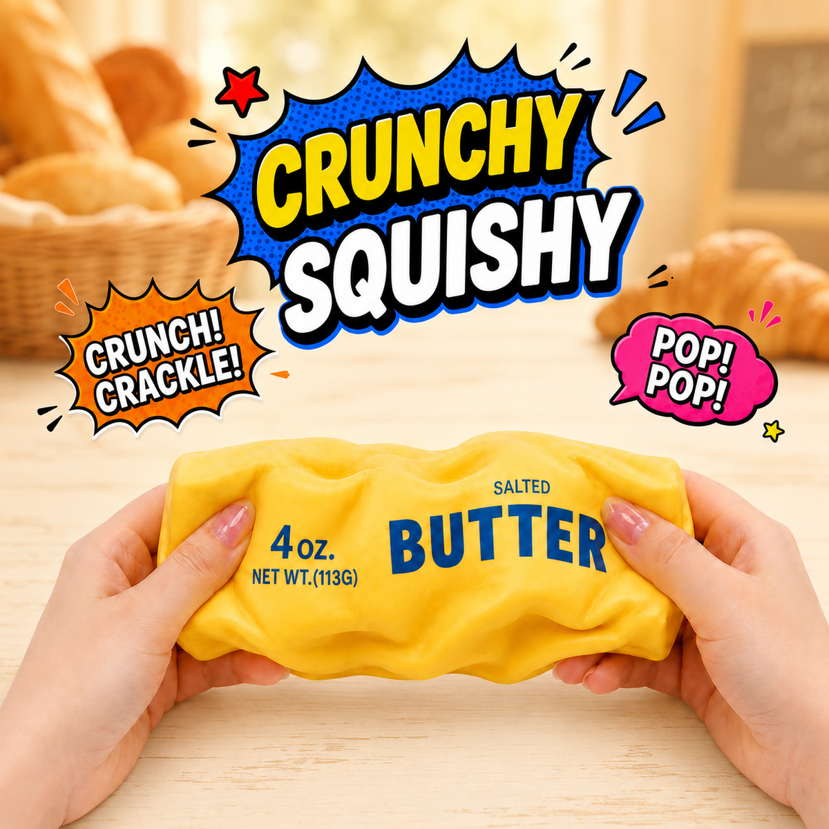 CRUNCHY BUTTER BAR SQUISHY