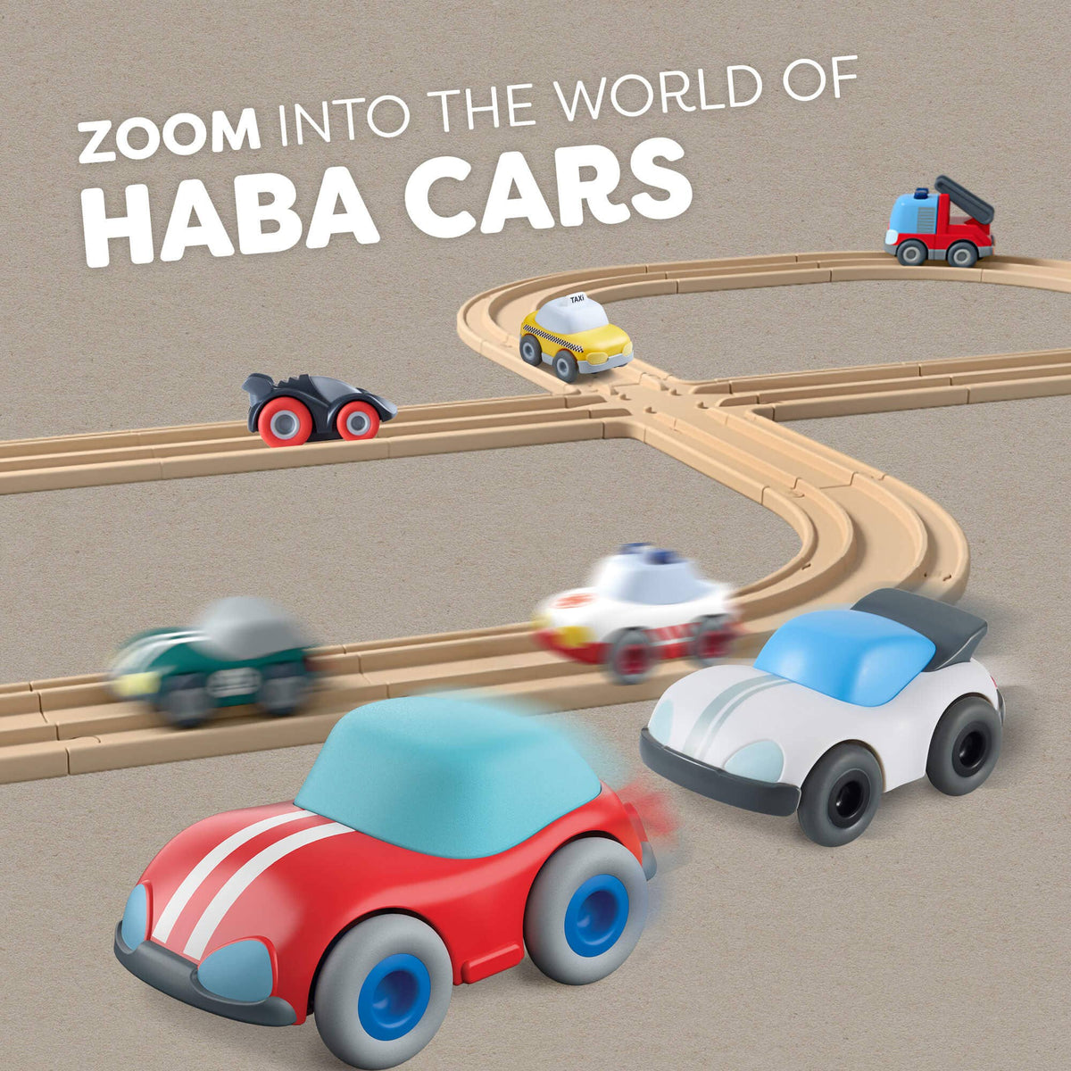 HABA RED SPEEDSTER WITH MOMENTUM MOTOR