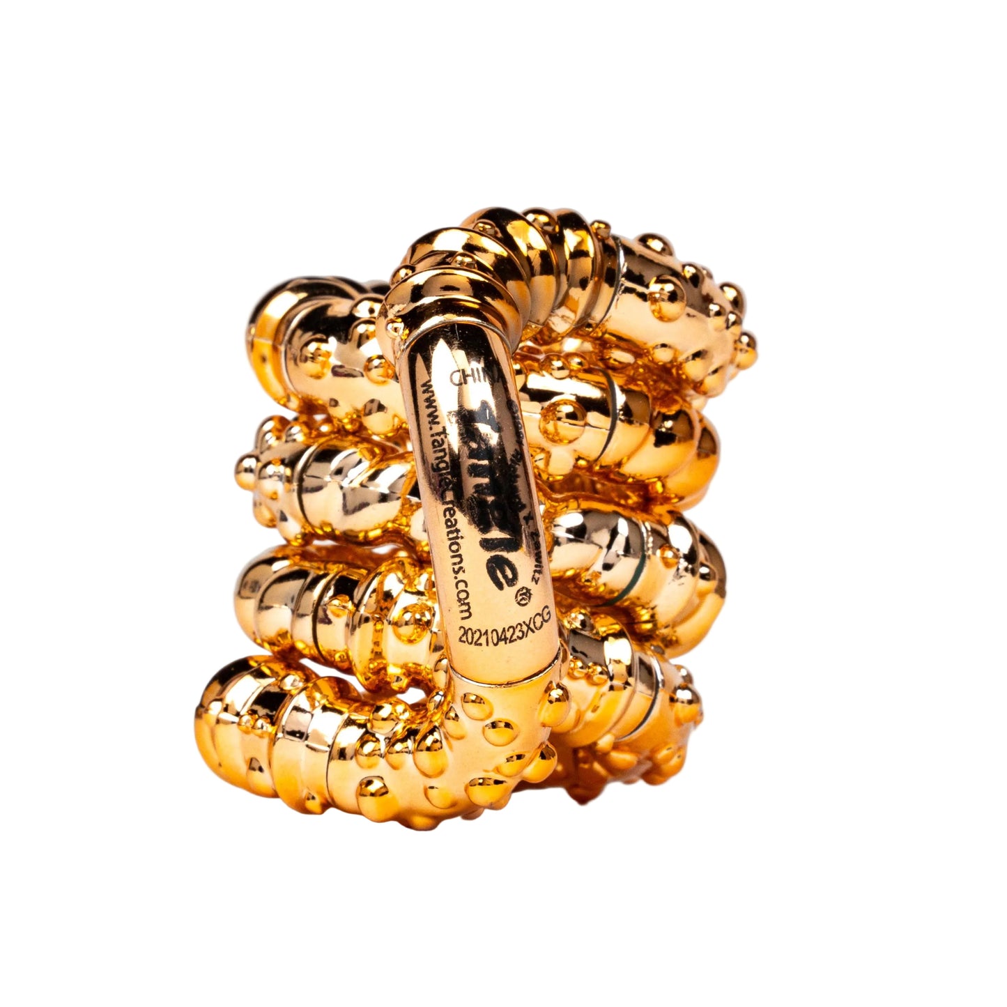 TANGLE® JR. TEXTURED METALLIC SENSORY TOY
