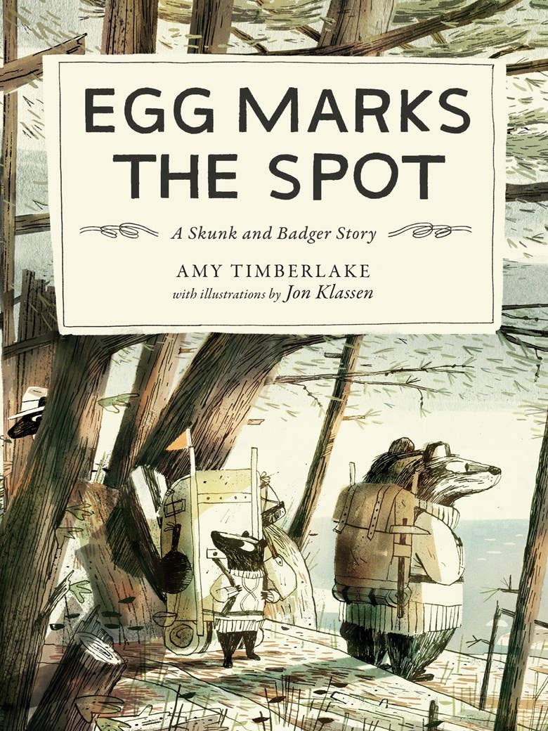 EGG MARKS THE SPOT: A SKUNK & BADGER STORY