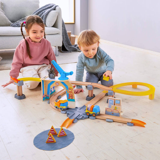 KULLERBU CONSTRUCTION ZONE PLAY TRACK SET