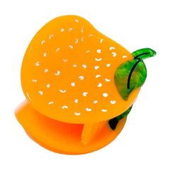 MINI ORANGE  HAIR JAW CLIP