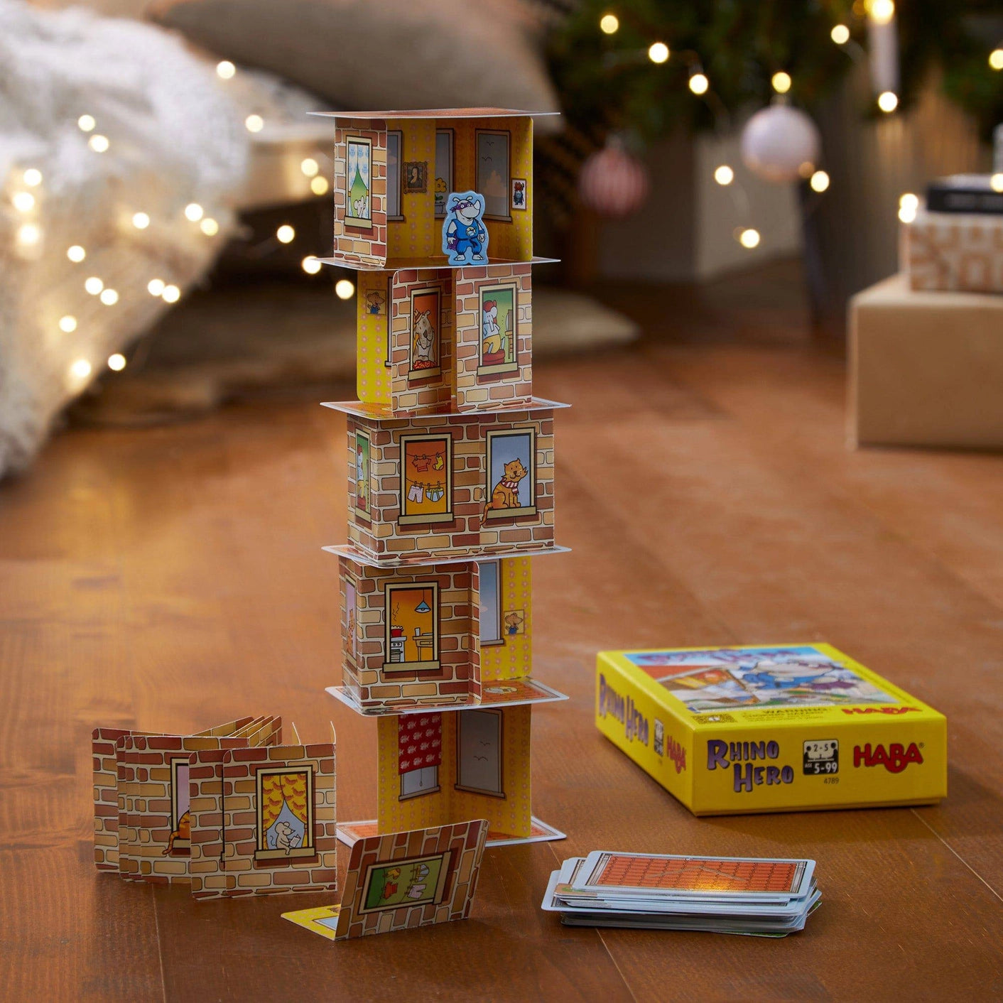 RHINO HERO STACKING CARD GAME (AWARD WINNING)