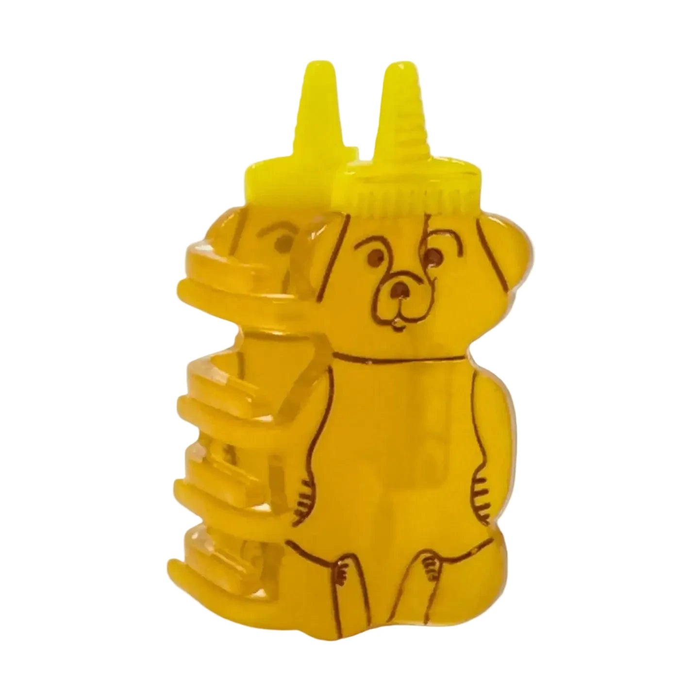MINI HONEY BEAR HAIR JAW CLIP