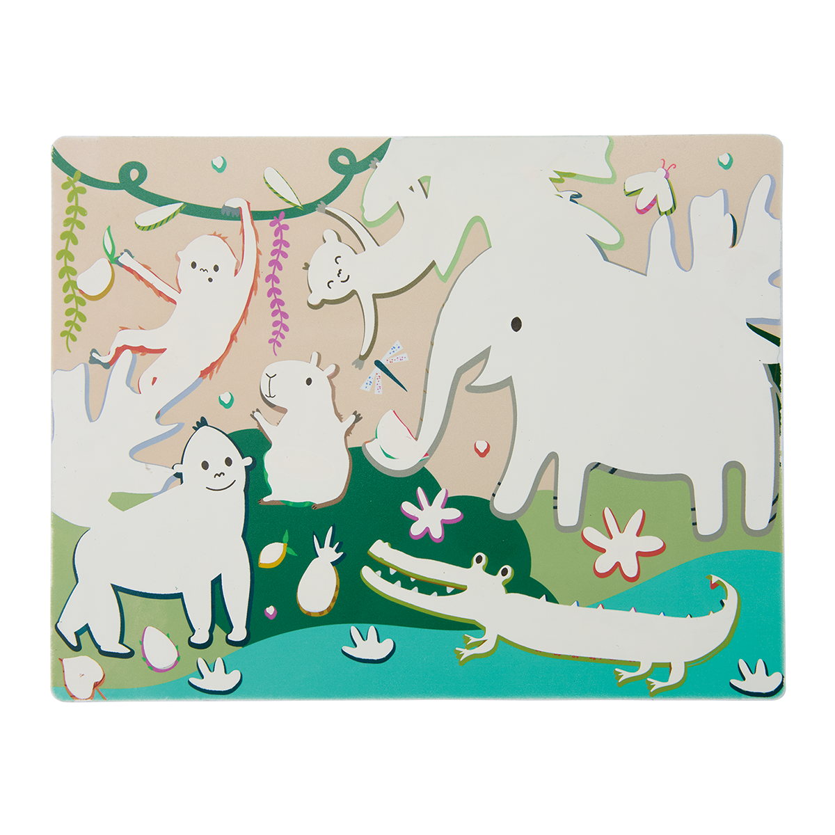 JUNGLE MAGIC WATER COLORING MATS