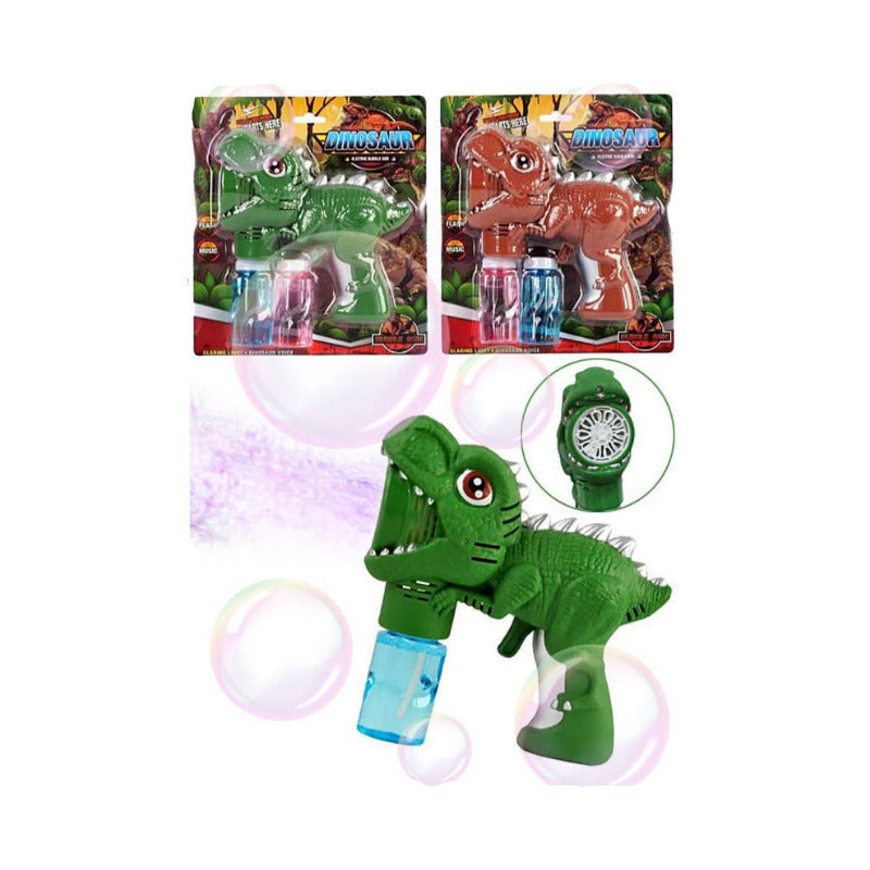 T-REX DINOSAUR BUBBLE GUN