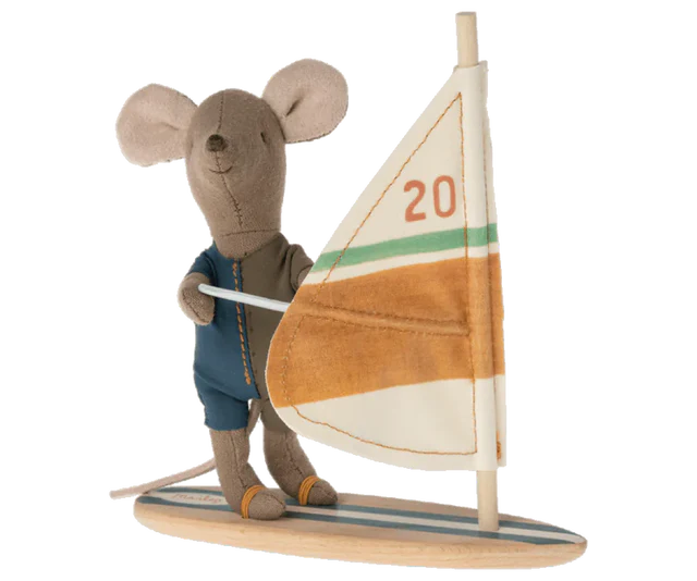 MAILEG BEACH MOUSE SURFER - LITTLE BROTHER