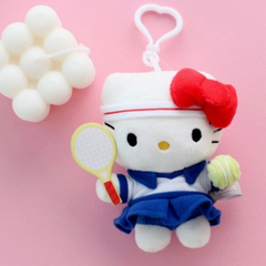LIMITED ED HELLO KITTY  PLUSH KEYCHAIN