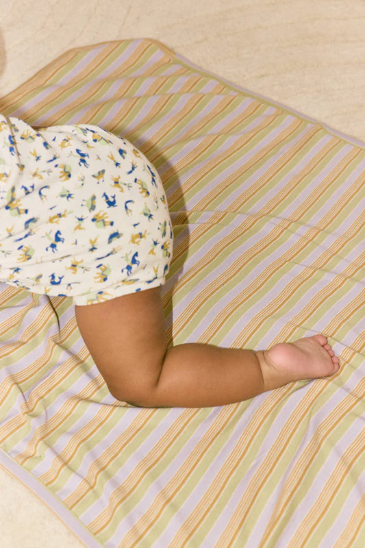 BABY BLANKET - MIST AVENUE STRIPES