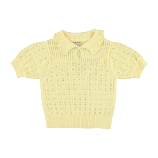 SUMMER SWEATER - BUTTER YELLOW