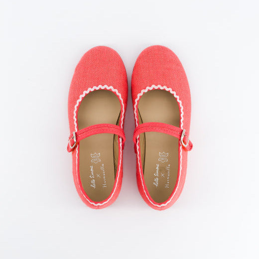 BALLERINA SHOES - CORAL