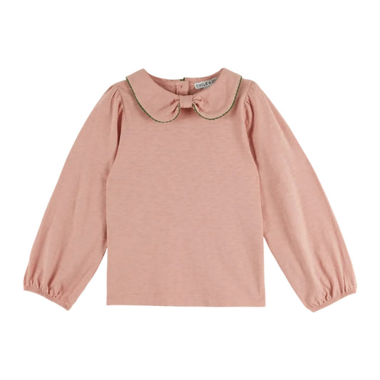 FLAME DOT JERSEY TEE - SAKURA OLIVE