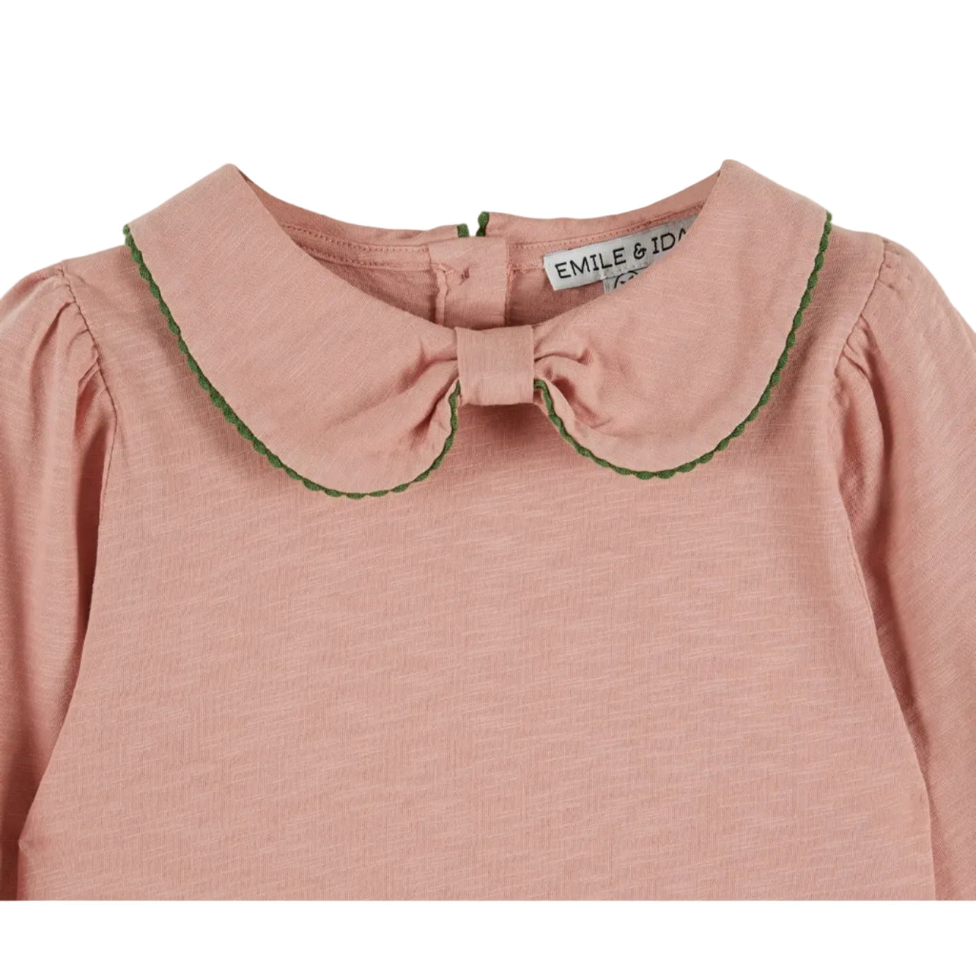 FLAME DOT JERSEY TEE - SAKURA OLIVE