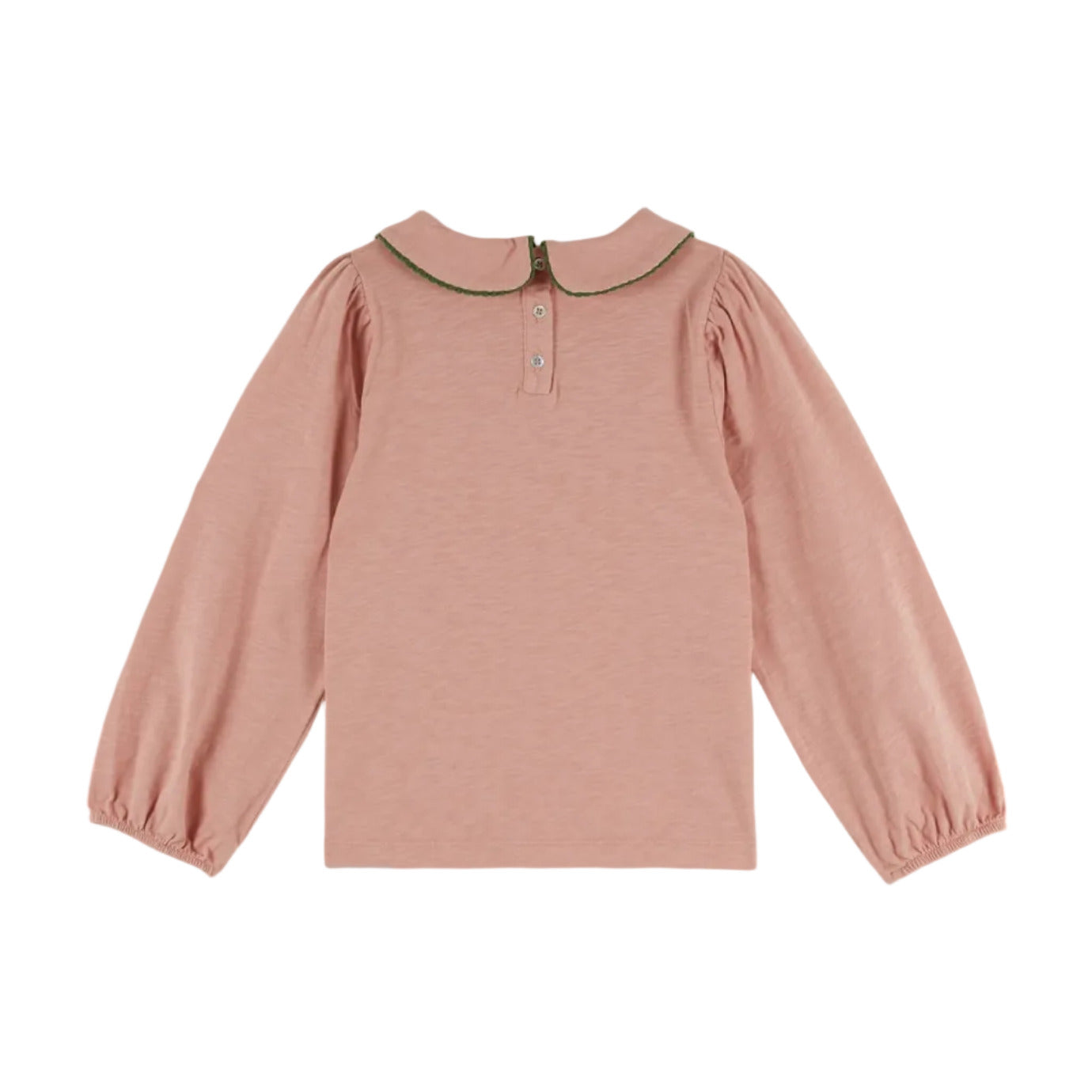 FLAME DOT JERSEY TEE - SAKURA OLIVE