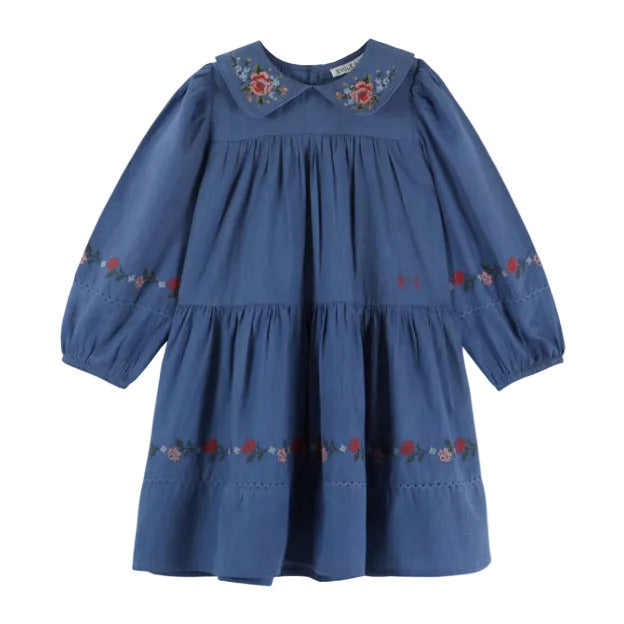 CROSS-STITCH DRESS - OCEAN