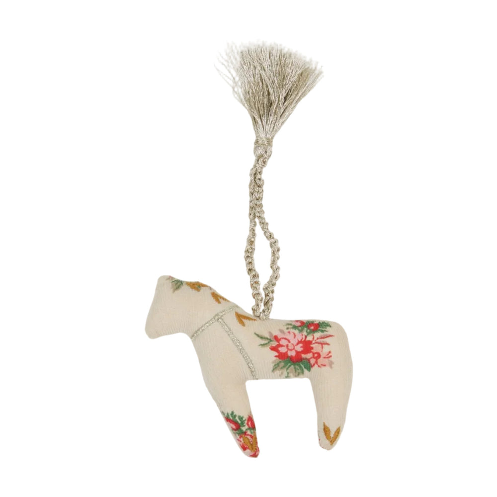 HORSE CHRISTMAS ORNAMENT - FLEURS DES BOIS