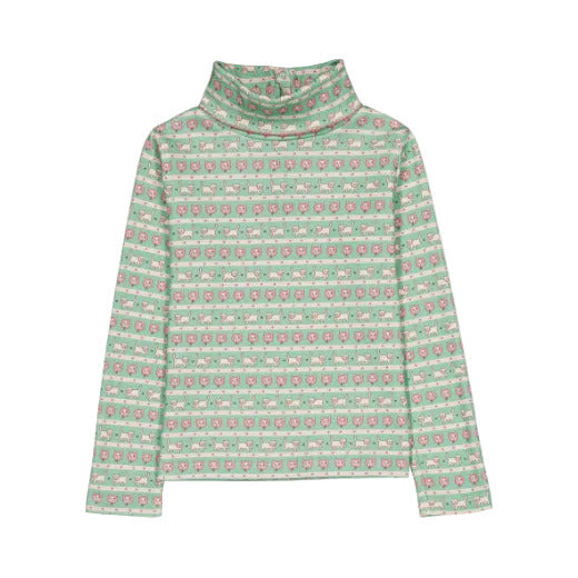 TWIGGY TURTLENECK KITTY AQUA
