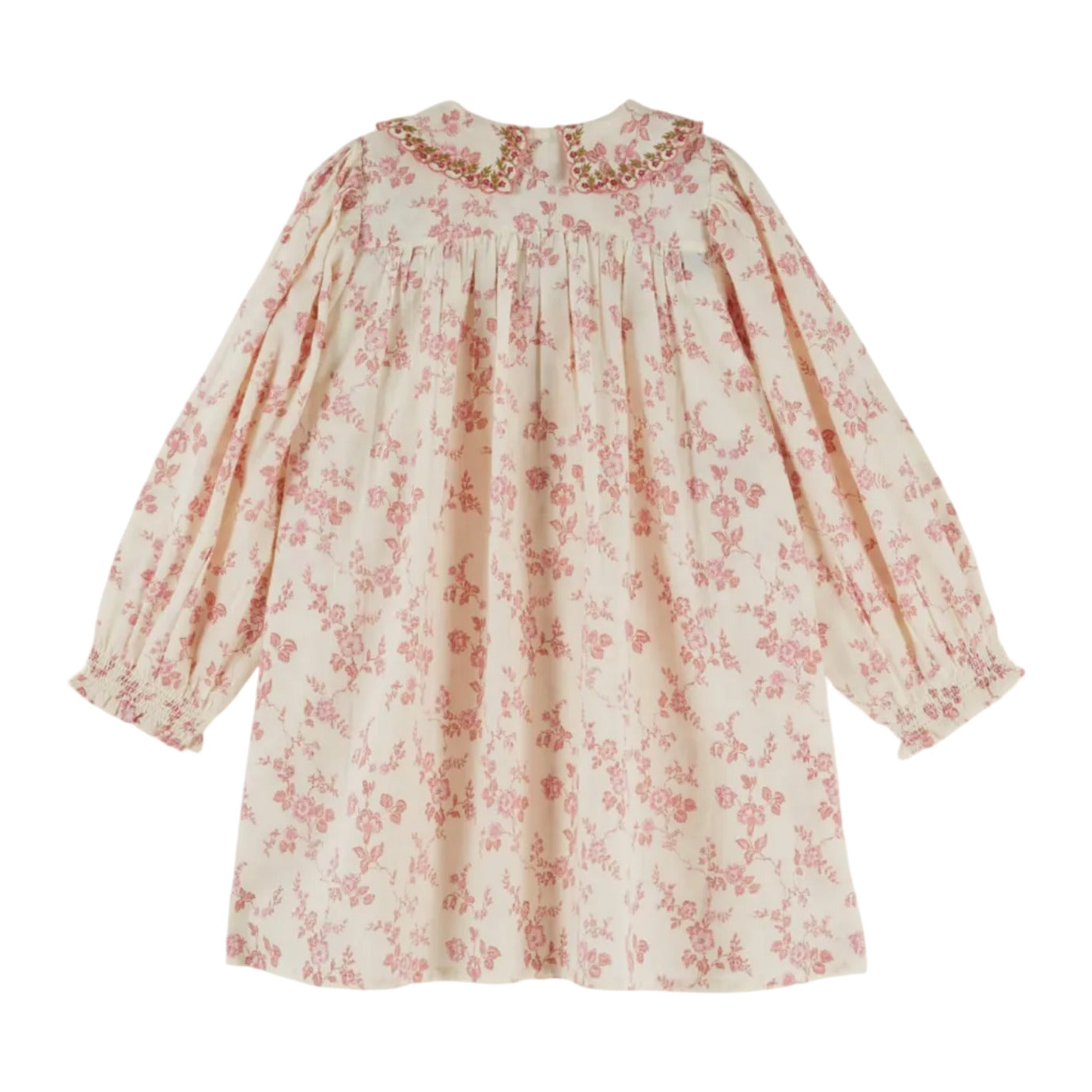 EMBROIDERED SMOCKED DRESS - ROSALIE